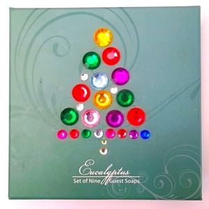 Eucalyptus Set of Nine Guest Soaps, NIB